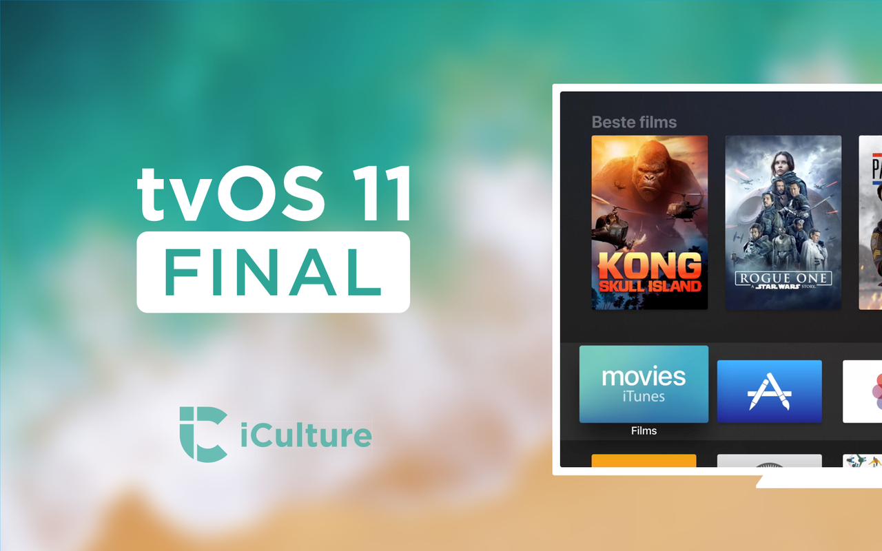 tvOS 11 final iCulture.