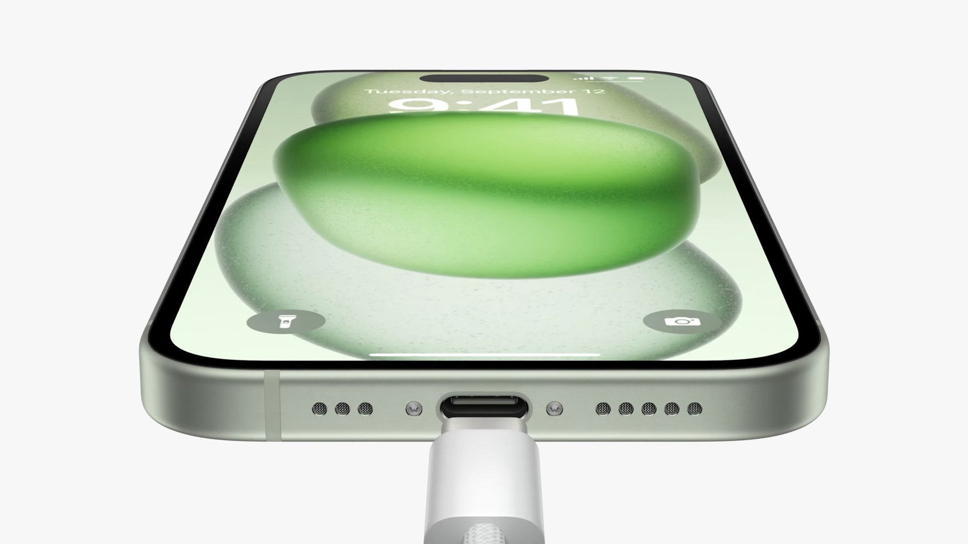iPhone 15 usb-c-poort