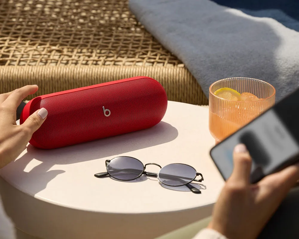 Beats Pill speaker rood