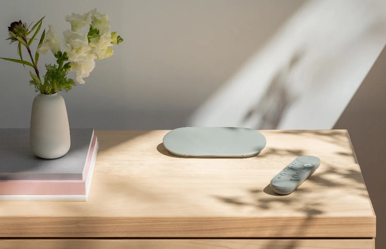 Google TV Streamer groen