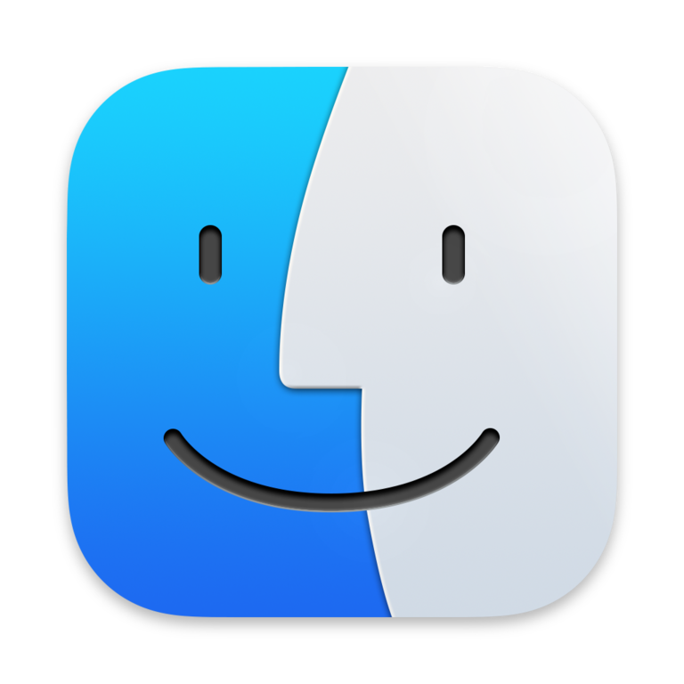 Finder-icoon in Big Sur