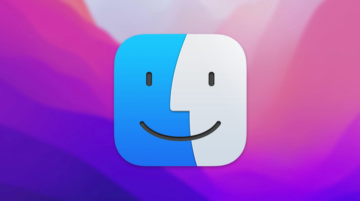 Finder in macOS Monterey